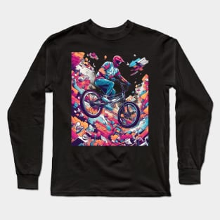 Bicycling Biker Long Sleeve T-Shirt